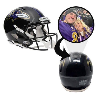Baltimore Ravens NFL Riddell Speed Revolution Mini-Helmet