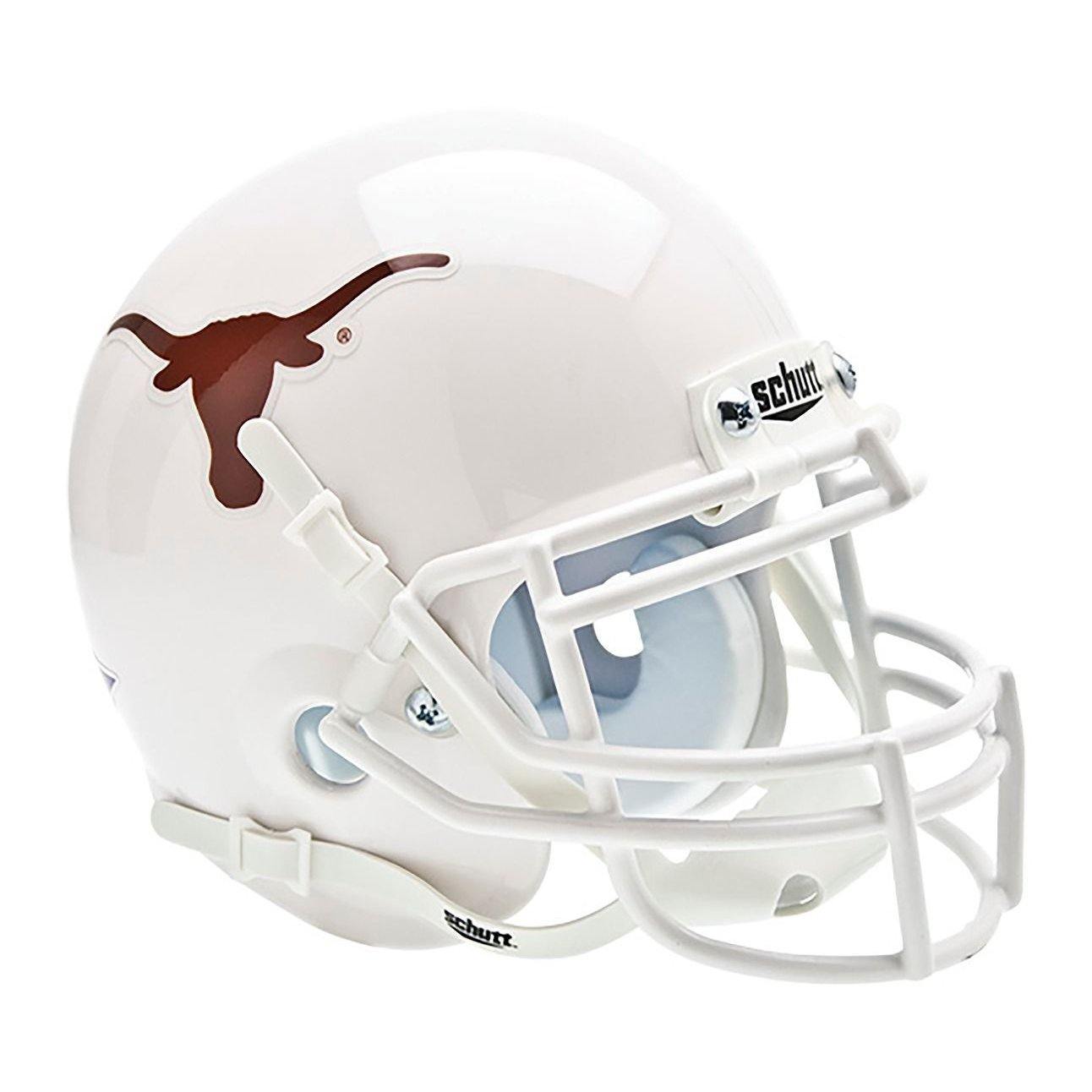 Texas Longhorns College Football Collectible Schutt Mini Helmet - Picture Inside - FANZ Collectibles - Fanz Collectibles