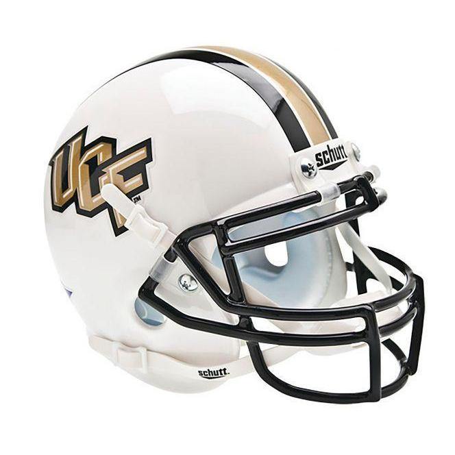 UCF Knights College Football Collectible Schutt Mini Helmet - Picture Inside - FANZ Collectibles - Fanz Collectibles