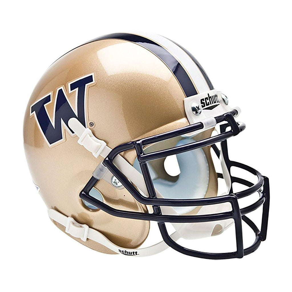 Washington Huskies College Football Collectible Schutt Mini Helmet - Picture Inside - FANZ Collectibles - Fanz Collectibles